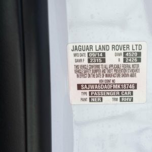 2015 Jaguar F-Type R Coupe