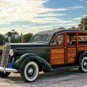1936 Dodge Westchester Woody Wagon Cantrell Body
