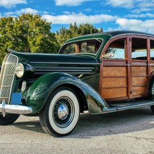 1936 Dodge Westchester Woody Wagon Cantrell Body