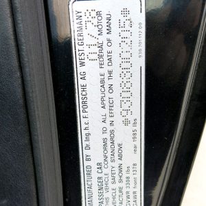 1978 Porsche 930 Turbo Coupe